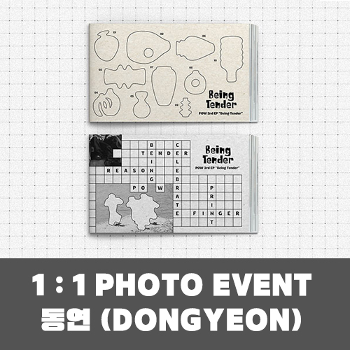 [동연][7/12 1:1 포토회] POW (파우) - 3rd EP [Being Tender] (Photobook Ver.)-thumbnail