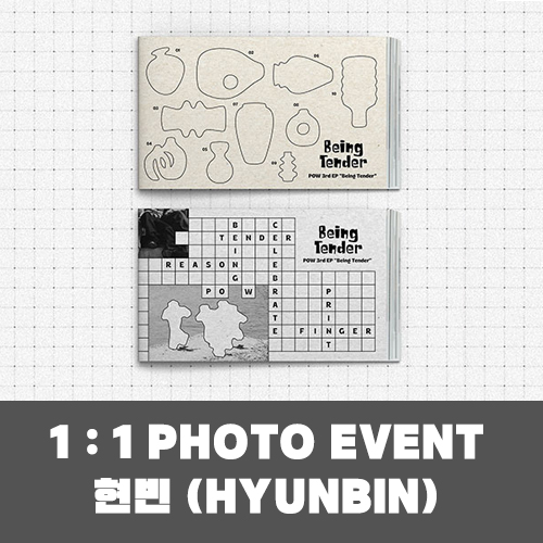 [현빈][7/12 1:1 포토회] POW (파우) - 3rd EP [Being Tender] (Photobook Ver.)-thumbnail