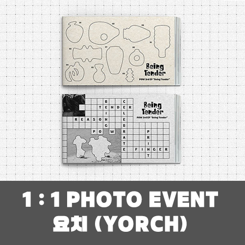 [요치][7/12 1:1 포토회] POW (파우) - 3rd EP [Being Tender] (Photobook Ver.)-thumbnail