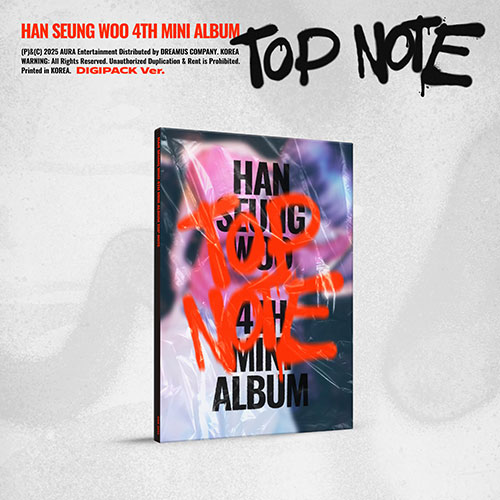 [7/27 영상통화] 한승우 (HAN SEUNG WOO) - 4th Mini Album [TOP NOTE] (Digipack Ver.)-thumbnail