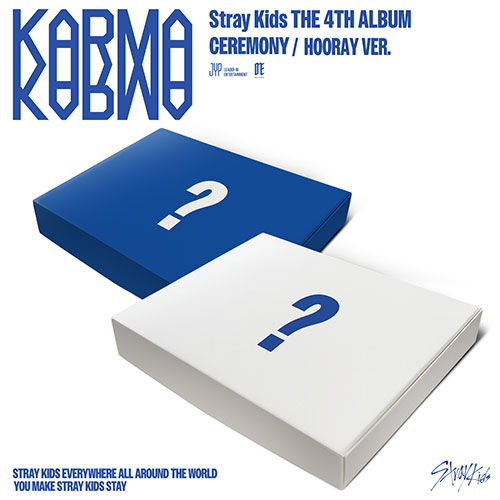 [애플특전] 스트레이 키즈 (Stray Kids) - 정규4집 [KARMA] (CEREMONY VER., HOORAY VER.)-thumbnail
