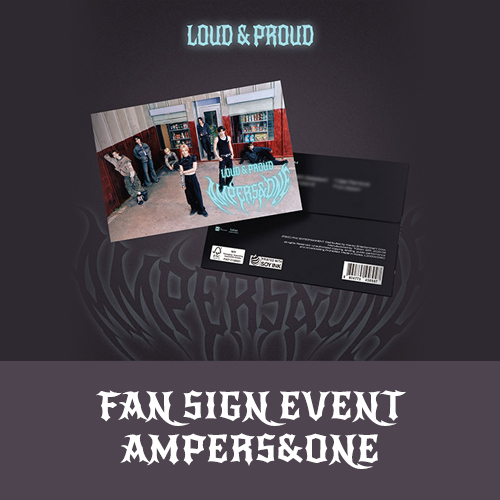 [8/16 대면 팬사인회] 앰퍼샌드원 (AMPERS&ONE) - 3rd Mini Album [LOUD & PROUD] (POSTCARD ver.)-thumbnail