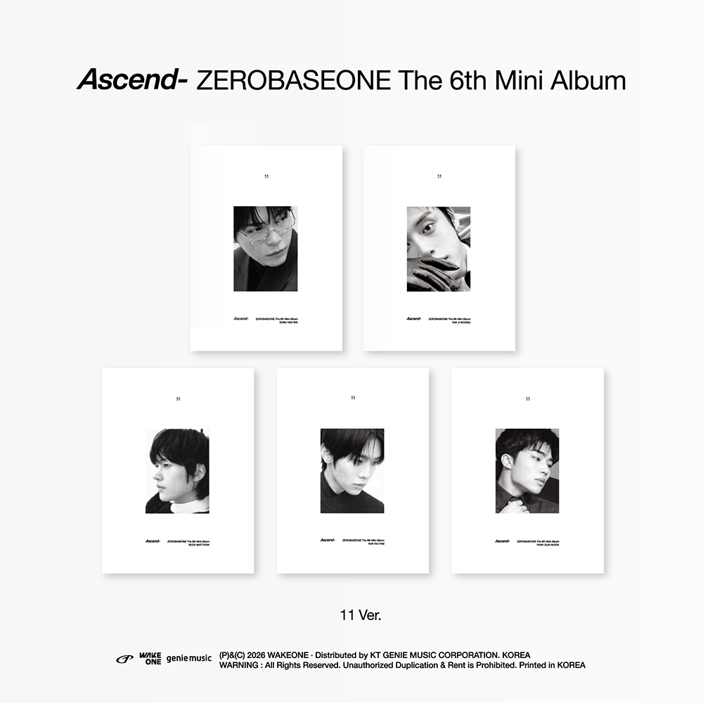 [6/2 대면 팬사인회] ZEROBASEONE - The 6th Mini Album [Ascend-] 11 Ver.