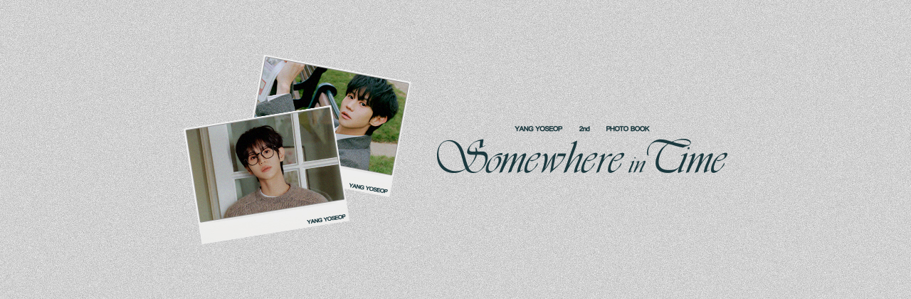양요섭 (YANGYOSEOP) - 2nd PHOTO BOOK [Somewhere in Time] & MD